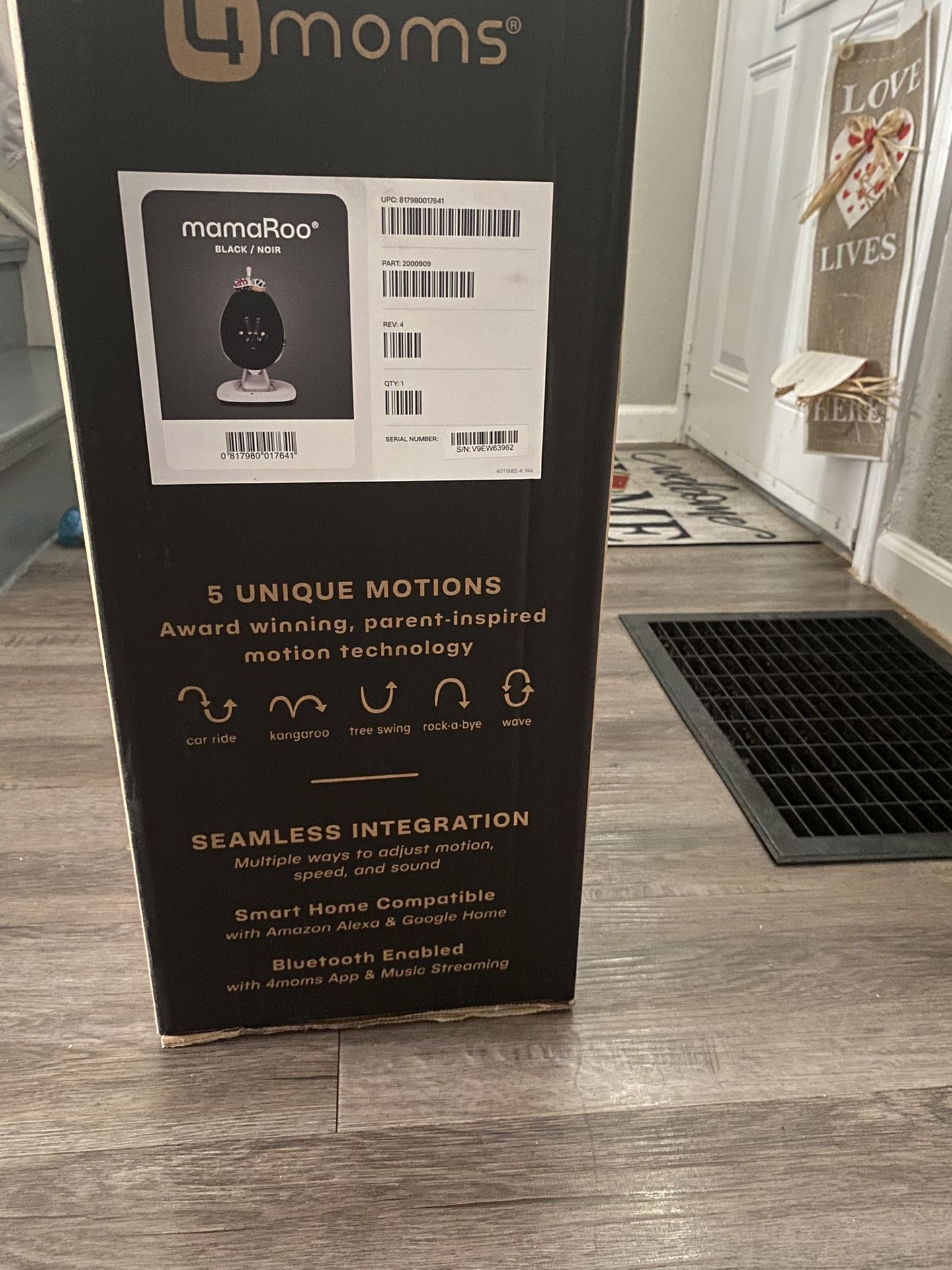 4moms Baby Swing & Surround Sound By JBL
