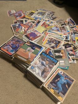 Vintage Baseball Card Lot Griffey Brett McGwire Tons Of Cards