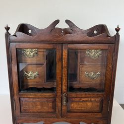 Early 20th Century Antique Tobacco Cabinet C.1920