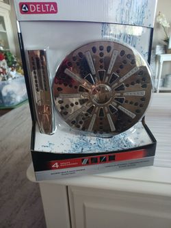 Delta 4-Spray Rociadores Shower Head&Hand 1.75 GPM 75285 $50 NEW PICK-UP IN WHITTIER 
