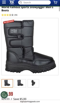 Snow Boots Size 11/12 Men 