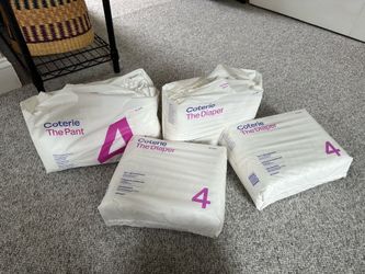 Size 4 Coterie Diapers and Pants