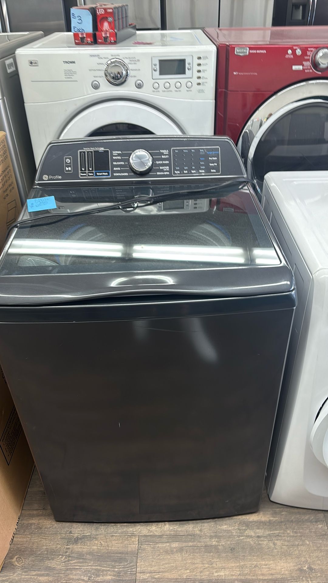 NEW GE PROFILE TOP LOAD WASHER