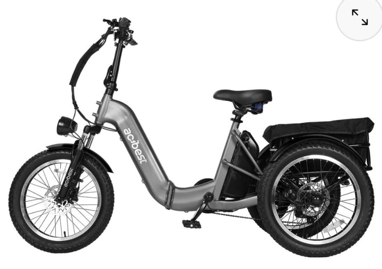 Actbest Triker Folding 3 Wheels Electric Bike