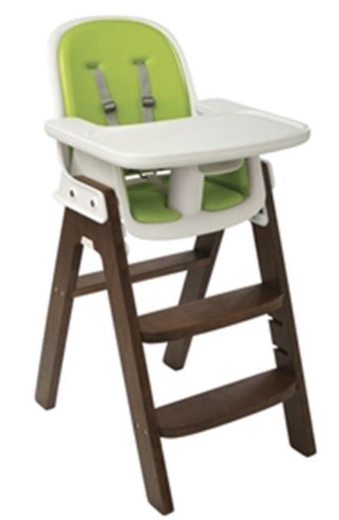 OXO Tot Sprout High Chair - Green/Walnut
