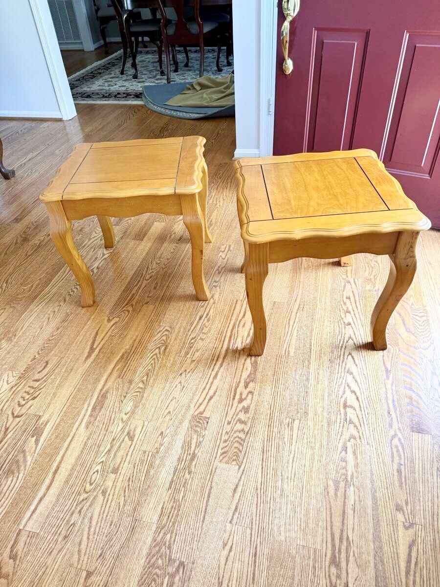 Wood End Tables - Will Deliver