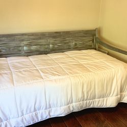 World Market Antique Gray Indonesian Daybed