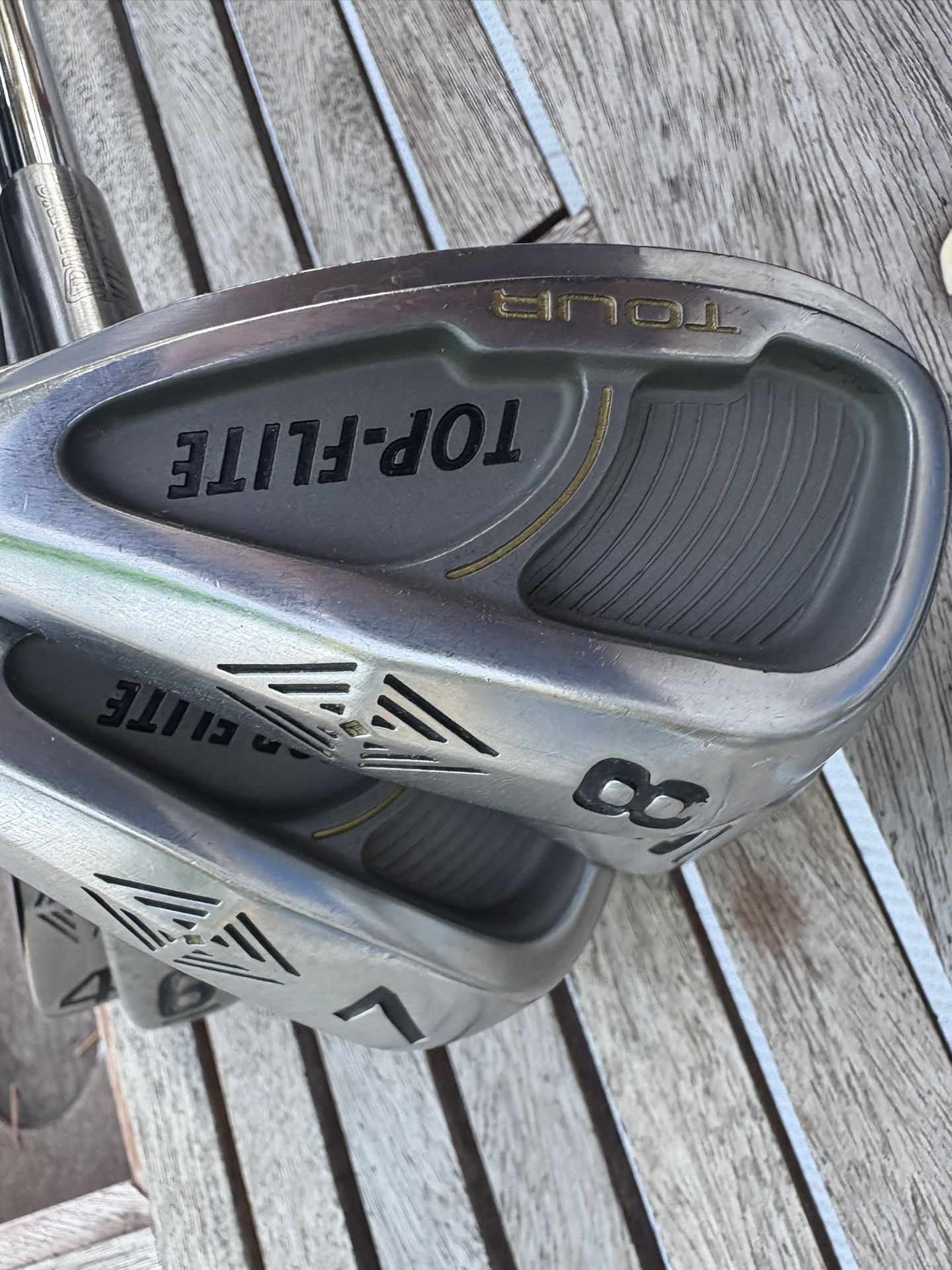 Top Flight Tour Irons 3-9 Nice Grips