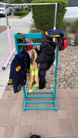 Kids Dress-Up Costume Set with Rack