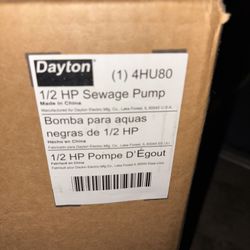 Brand New Suction Pump Store Bought For 1200