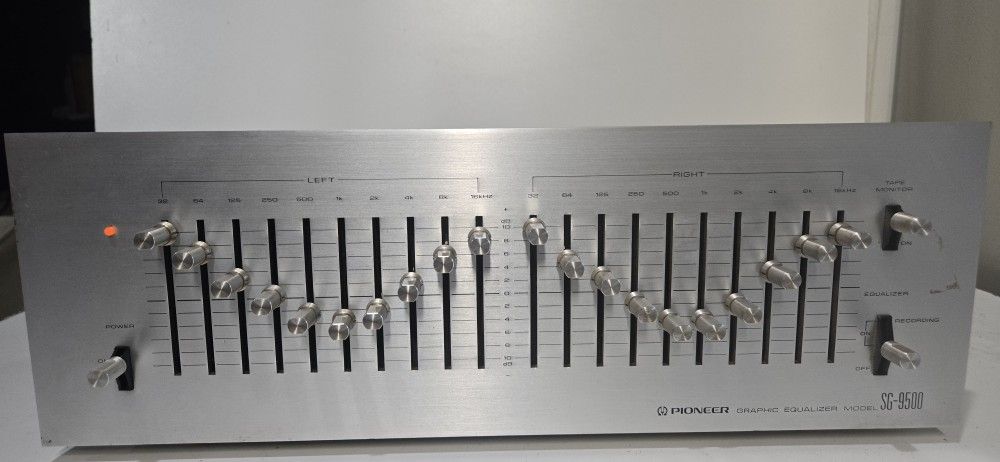 Pioneer Equalizer SG-9500 Silver