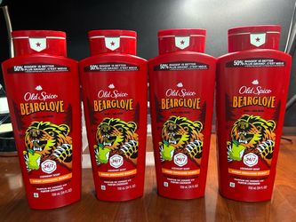 $5 each Old Spice Bearglove Body & Face Wash