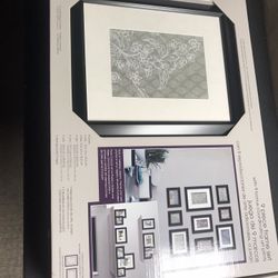 9 Piece Framed Wall Art Set