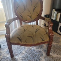 Two Vintage Classic Chair. Real Wood