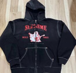 Supreme X True Religion Zip Up Hooded Sweatshirt With Tags