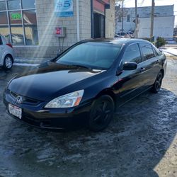 2003 4Drs Sedan HONDA ACCORD AUTO "BLACK & TINTED WNDS with SPOILER