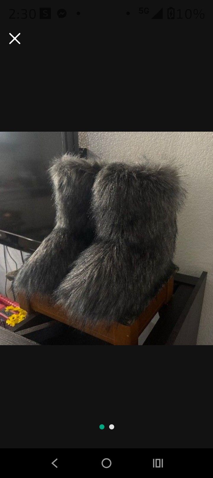 Faux Fur Boots 