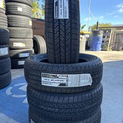 205/55/16 FIRESTONE ALL SEASON (4 TIRES NEW) INCLUDED INSTALLATION AND BALANCING