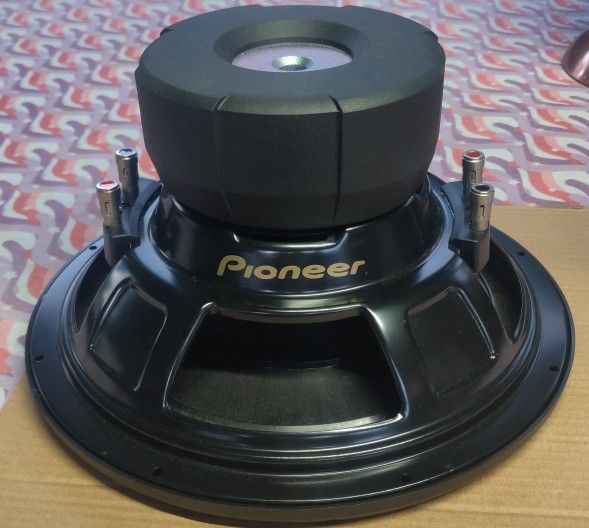12" PIONNER Subwoofers Class D' 2000 Watts 750 RMS 💪🏻🎶