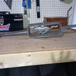 OEM 1(conta1(contact info removed) FORD MUSTANG PASSENGER & DRIVERS SIDE GRILLE BAR & EMBLEM SET 