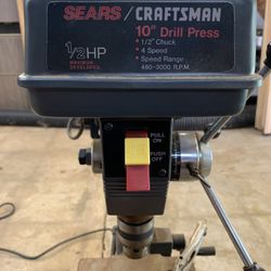 Craftsman 10” 1/2hp Drill Press