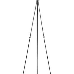 Instant Easel 63” Stand, Supports 5 lbs., Tripod Base, Powder Coated Steel Material