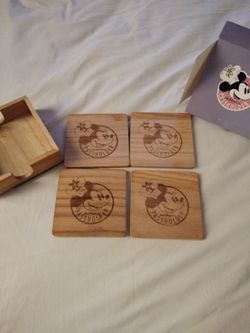 Minnie Mouse Passholder coasters