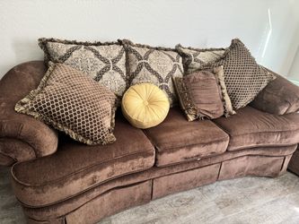 Brown Couch set