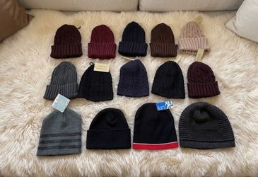 $2 Each: Brand New or like new Winter Beanies for Men & Women(13 Beanies Available) (Pick up🛒 In Bellevue)*Check out my Other Posts 🎁