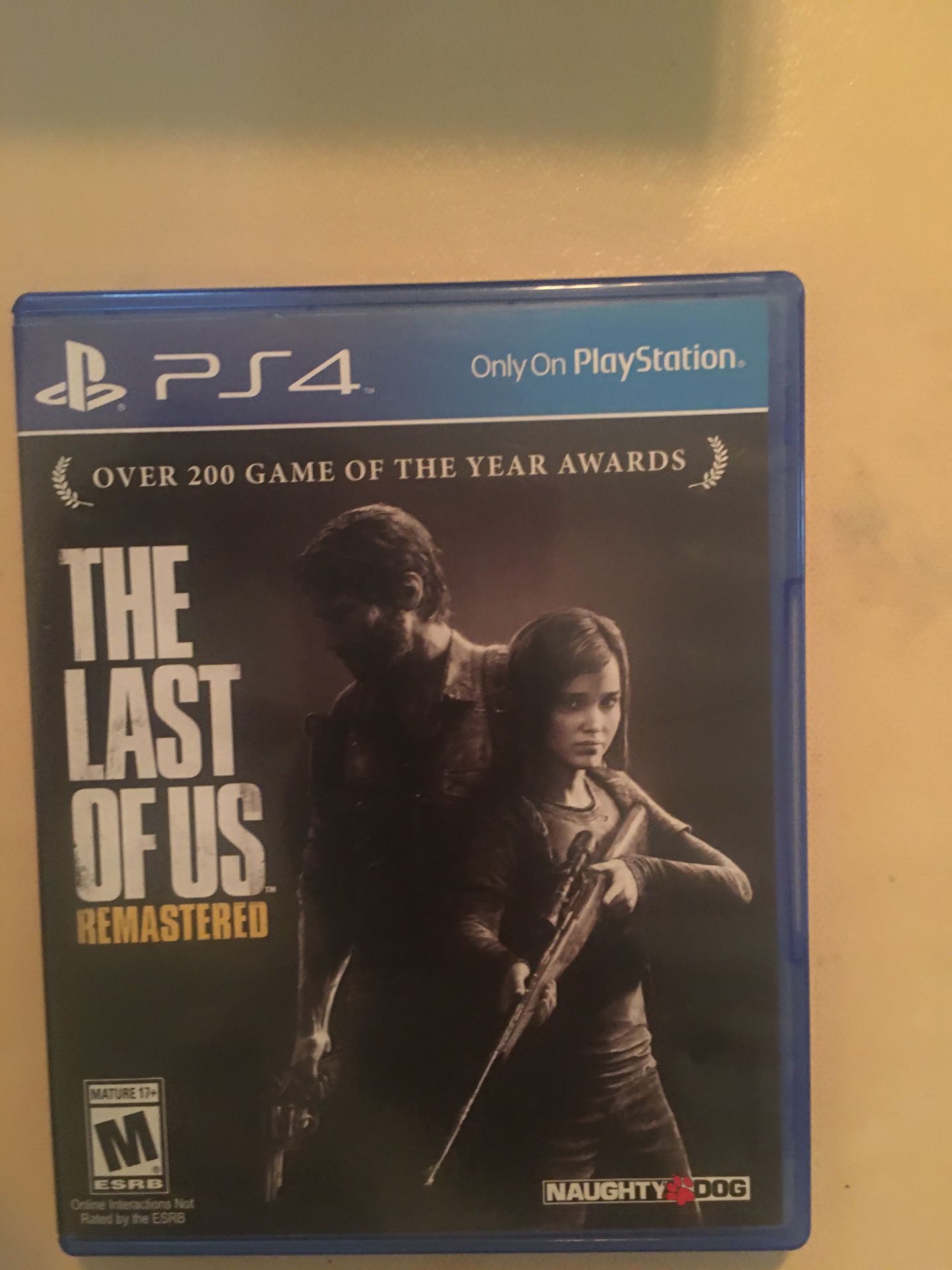 Sony PlayStation ps4 the last of us
