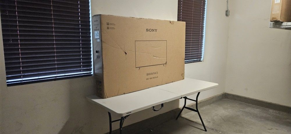 New 65 Inch Sony Bravia 3 S30 Smart TV 4K UHD Brand new in the box. 2025 Model
