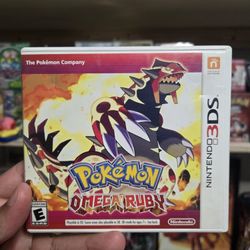 Pokemon Omega Ruby Nintendo 3Ds