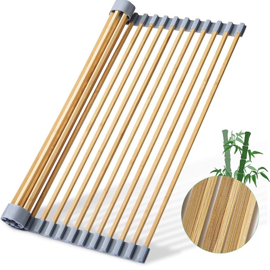 Large Bamboo Dish Drying Rack for Sale in Oceanside, CA - OfferUp