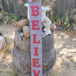 Believe Sign 