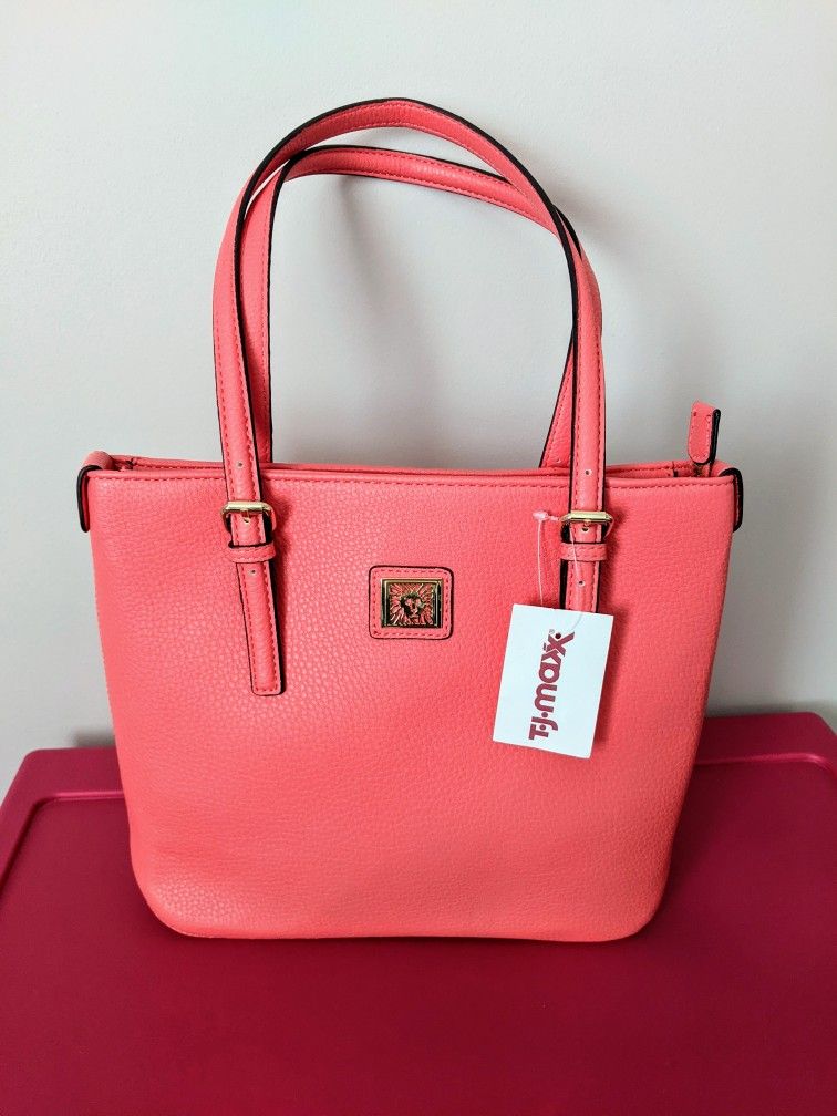 Brand New Anne Klein Red Handbag
