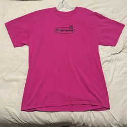 Supreme Pink T Shirt