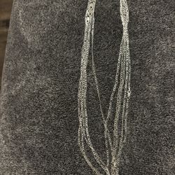 Silver 925 Chains And Braclets 