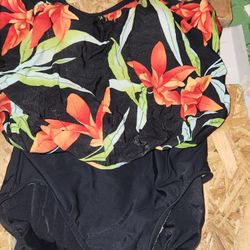 1 Piece Bathing Suit Size 12