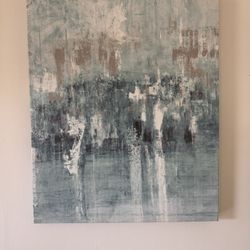 Blue Painting On Canvas 20in X 24in $18