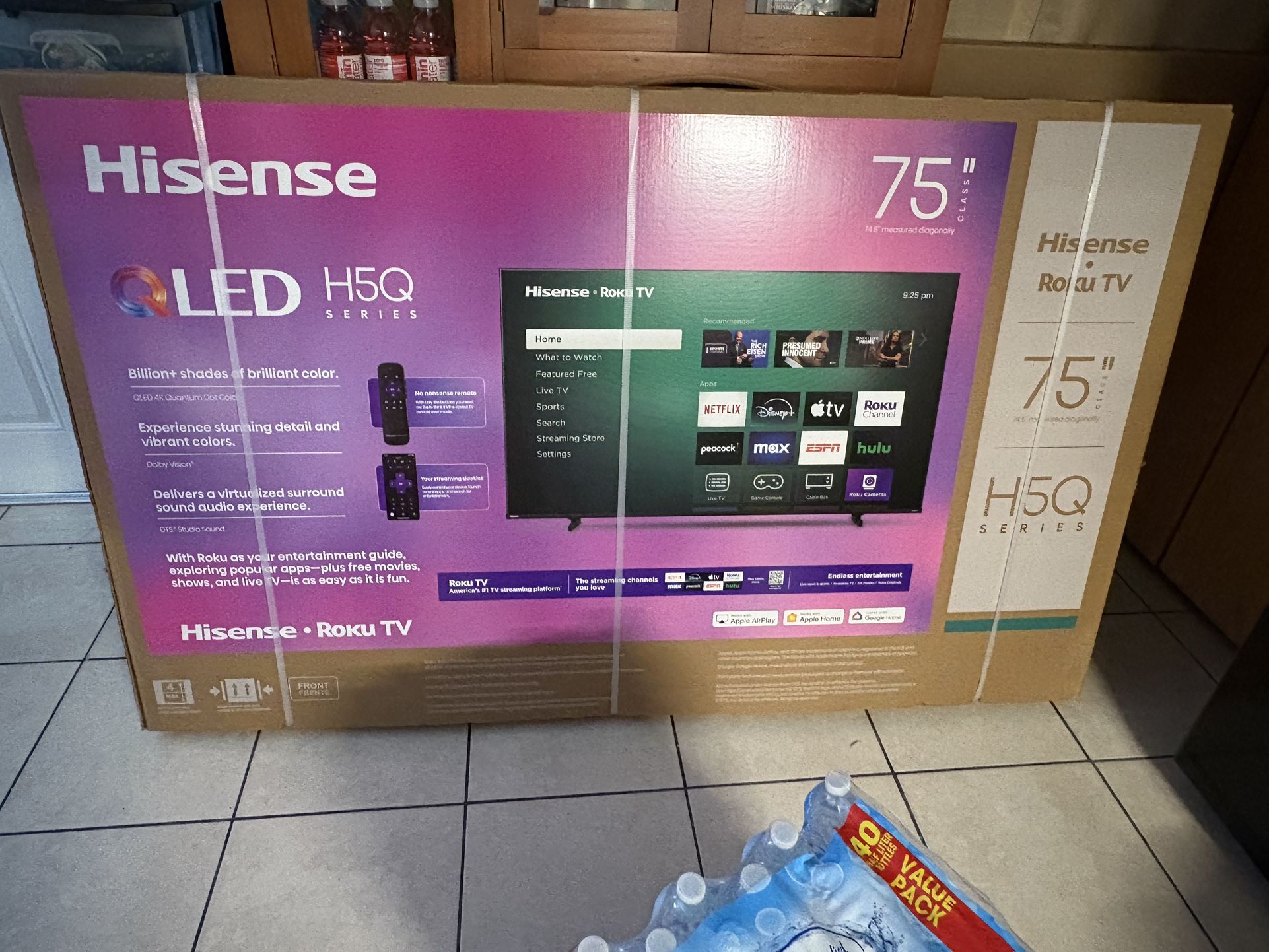 Hisense 75” Roku Tv 