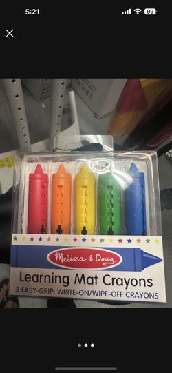 Play dough And Crayons