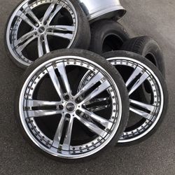 22 3pc Forged Wheels