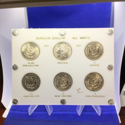 Morgan Silver Dollars set