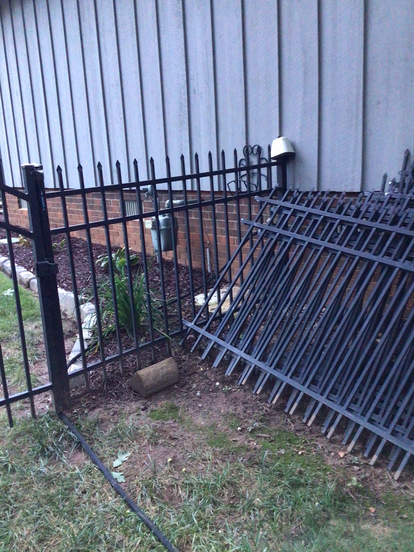 Black Aluminum Fence Panels