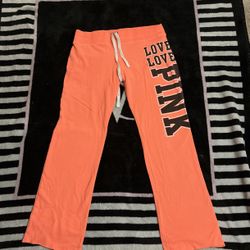 Size Medium PINK Boyfriend Sweats