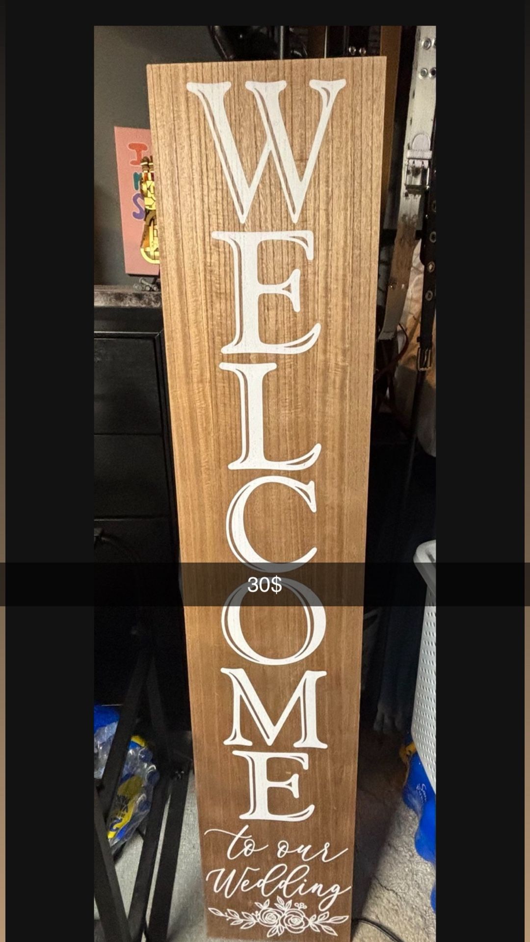 Welcome Wedding Sign