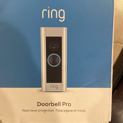 Ring, Pro Hardwired, Doorbell (Sealed )