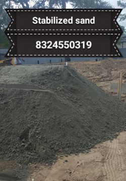 Stabilized sand