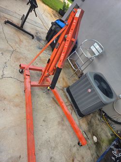 2-Ton Foldable Engine Hoist Cherry Picker