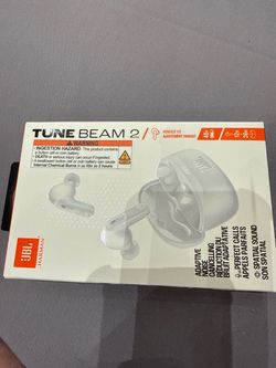 JBL Tune Beam 2 Noise Canceling Ear Buds Wireless, New